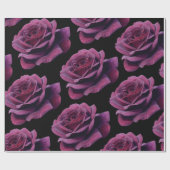 Papier Cadeau Papier peint rose de cru fait sur commande (Plat)