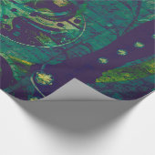 Papier Cadeau Papier peint vintage de Steampunk (Coin)