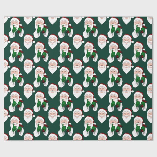 Papier Cadeau Papier père Noël Enveloppement Papier de Noël (Plat)