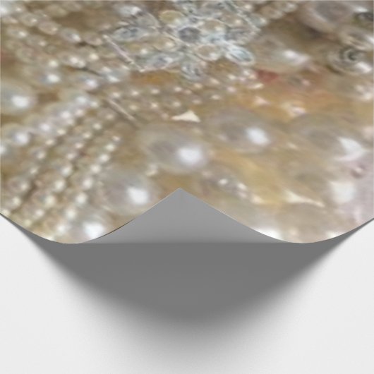 Papier Cadeau papier perles (Coin)