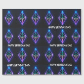 Papier Cadeau papier personnalisé pour négociants, enveloppement (Plat)