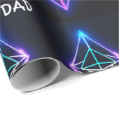 Papier Cadeau papier personnalisé pour négociants, enveloppement (Coin rond)