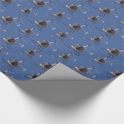 Papier Cadeau Papier-pilote Cool à hélico pour l'enlèvement de p (Coin)