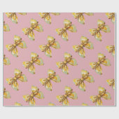 Papier Cadeau Papier plat à écorce d'arc séquencé Jeu de 3 (Plat)