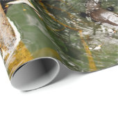 PAPIER CADEAU PAPIER PLATYPUS AUSTRALIA (Coin rond)