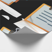 Papier Cadeau Papier porte - bloc