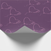 Papier Cadeau Papier pour envelopper les cadeaux pour la Saint-V (Coin)