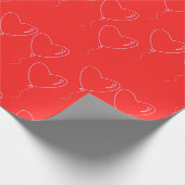 Papier Cadeau Papier pour envelopper les cadeaux pour la Saint-V (Coin)