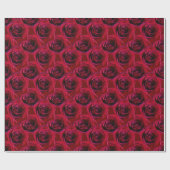 Papier Cadeau Papier Rose romantique à papier rouge à enveloppem (Plat)