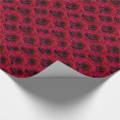 Papier Cadeau Papier Rose romantique à papier rouge à enveloppem (Coin)