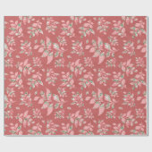 Papier Cadeau Papier saumon Feuille Whimsical Mariage (Plat)