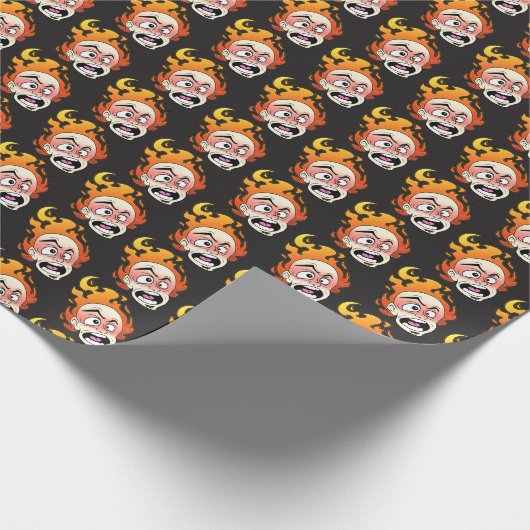 Papier Cadeau Papier Scovillelicous Fire Head Wrapper (Coin)