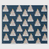 Papier Cadeau papier toilette 2020, Noël drôle (Plat)