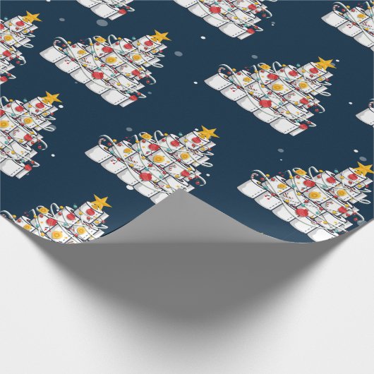 Papier Cadeau papier toilette 2020, Noël drôle (Coin)