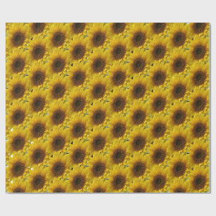 Papier Cadeau Papier tournesol enveloppant mat