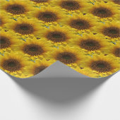 Papier Cadeau Papier tournesol enveloppant mat (Coin)