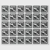 Papier Cadeau Papier traditionnel 1er anniversaire mariage (Plat)