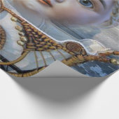 Papier Cadeau Papier Victorian Baby Wrapper (Coin)