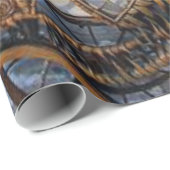 Papier Cadeau Papier Victorian Baby Wrapper (Coin rond)