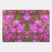 Papier cadeau Papier violet Rhododendron (Devant 3)