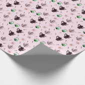 Papier Cadeau Papier wraping de motif de théière (Coin)