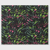 Papier Cadeau Papier Zebra Wrapper (Plat)