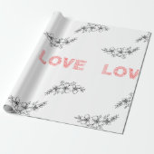 Papier Cadeau #PapierACadeauxFleurDAmour (Déroulé)