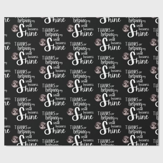 Papier Cadeau Papiers de wrapping Merci  (Plat)