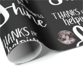 Papier Cadeau Papiers de wrapping Merci  (Coin rond)