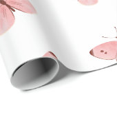 Papier Cadeau Papillon (Coin rond)