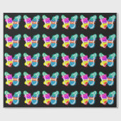 Papier Cadeau Papillon (Plat)