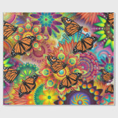 Papier Cadeau Papillon (Plat)