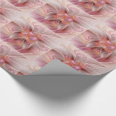 Papier Cadeau Papillon Abstrait coloré Imaginaire Fractal Art (Coin)