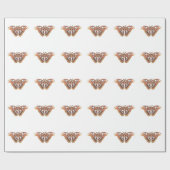 Papier Cadeau papillon animal insecte isolé (Plat)