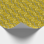 Papier Cadeau Papillon art populaire scandinave (Coin)