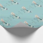 Papier Cadeau Papillon de la paix et de la joie (Coin)