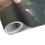 Papier Cadeau Papillon de nuit (Coin rond)