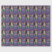 Papier Cadeau Papillon en verre tendu (Plat)