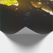 Papier Cadeau Papillon lumineux et papillons de nuit (Coin)