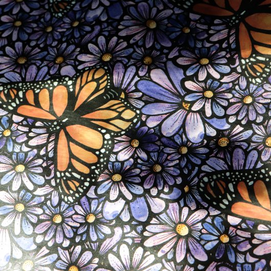 Papier Cadeau Papillon monarque