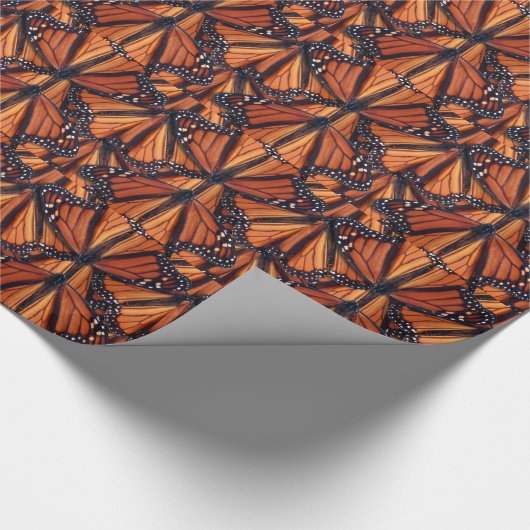 Papier Cadeau papillon monarque (Coin)