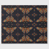 Papier Cadeau Papillon Mosaïque (Plat)