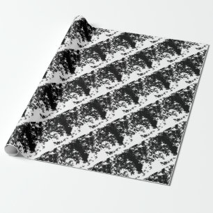 Papier Cadeau papillon noir