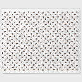 Papier Cadeau Papillon (Phalene) Conception historique (Plat)