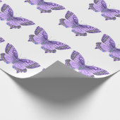 Papier Cadeau Papillon pourpre (Coin)