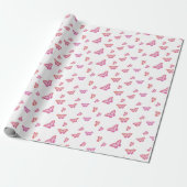 Papier Cadeau Papillon rêveur (Déroulé)