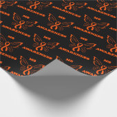Papier Cadeau Papillon/sensibilisation...MS (Coin)