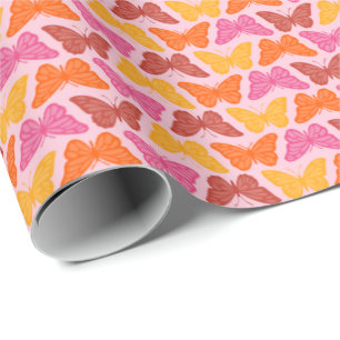 Papier Cadeau Papillons