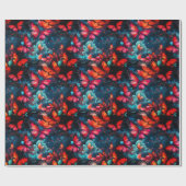 Papier Cadeau Papillons (Plat)