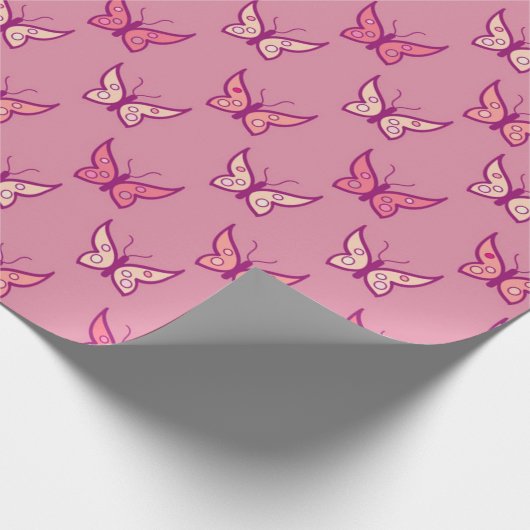Papier Cadeau Papillons (Coin)